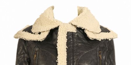 <p>Aviator jackets are this season's staple. You don't have to splash the cash on one - this puppy's a steal!</p>

<p>£30, <a target="_blank" href="http://www.selectfashion.co.uk/clothing/s032-0301-05_black-cream.html">selectfashion.co.uk</a></p>