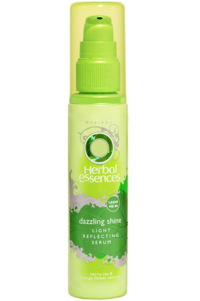 <p>Dry shampoo's good if you want to keep the look a couple of days! I really like Herbal Essences Dazzling Shine Serum (£4.99, <a target="_blank" href="http://www.boots.com/en/Herbal-Essences-Dazzling-Shine-Light-Reflecting-Serum_1042444/?exploreAttributes=-_--_--_--_--_-Best%20Match-_-List-_-%27Search%3A%20All%27-_--_--_-Left%20Nav-_-%270%27">boots.com</a>) 'cause you can use it if you don't want to wash your hair everyday too. It's not going to weigh your hair down, you can use it in the morning to set your style, be shiny and smells great and then later it basically refreshes your hair and makes it look healthy like at the beginning of the day.</p>
