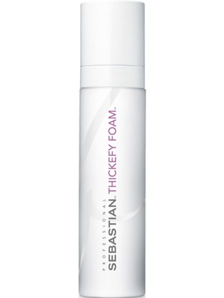 <p>This amazing foam thickens whilst conditioning <em>and</em> texturising hair. Apply it to wet hair and blast it with the hair dryer to double fine strands and hold your style in place</p>

<p>Sebastian Professional Thickefy Foam, £15.55, <a target="_blank" href="http://www.lookfantastic.com/haircare/styling-and-accessories/styling/volumisers/sebastian-professional-thickefy-foam.html">lookfantastic.com</a></p>