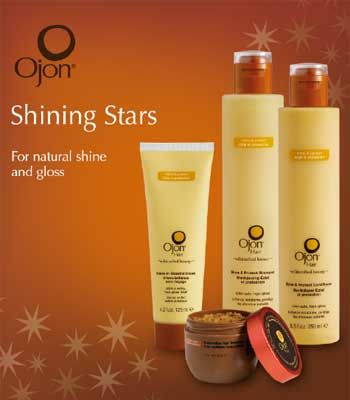 <p>Hair care heroines Ojon have put together a special set of products to give your locks the lustre and love they deserve. The Shining Stars kit, £35 (worth £72) is designed to restore dull hair and protect your colour with Shine & Protect, shampoo, conditioner, leave in Glossing Cream and Restorative Hair treatment. It's the ideal indulgence for dry and curly hair and for adding shine, plus you'll pocket a nice saving!</p>

<p>Available at Harrods, Liberty and Fenwicks</p>