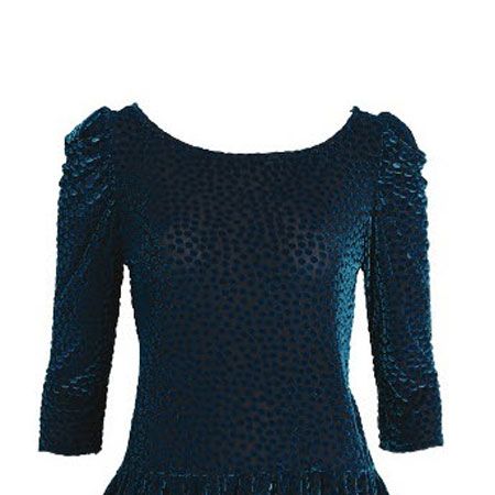 <p>Velvet, tick, polka dot, tick, frill detail, tick. This textured top is ticking all the boxes for our going out wardrobe right now.</p>

<p>£29,<a target="_blank" href="http://www.very.co.uk/velvet-spot-blouse/802993327.prd?browseToken=%2fb%2f1589%2c4294958775%2fo%2f3%2fr%2f100&cmsPage=lovelabelGallery&trail=4294958775-1589&prdToken=/p/prod5153837-sku7890969&aff=buyat&affsrc=home&cm_mmc=buyat-_-affiliate-_-na-_-deeplink"> very.co.uk</a></p>