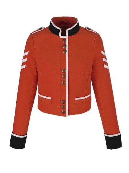 <p>You wouldn't look out of place with the guards, outside The Tower Of London, with this chic red military number</p><p> </p><p>£36, <a target="_blank" href="http://www.very.co.uk/cropped-military-jacket/75350095  1.prd?browseToken=%2fb%2f1589%2fs%2fnewin%2c0%2fo%2f5%  2fr%2f100%2fpromo%2f27500013&prdToken=/p/prod5011835-s  ku7657415&aff=buyat&affsrc=home&cm_mmc=buyat-_-affilia  te-_-na-_-deeplink">very.co.uk </a><br /></p>