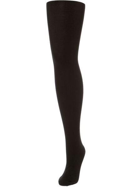 <p>Our legs love it when it gets chilly, because there's nothing more flattering than a slimlining pair of black opaque tights. Grab these at the bargain price of £6</p><p> </p><p>Opaque tights, £6, <a href="http://www.missselfridge.com/webapp/wcs/stores/servlet/ProductDisplay?beginIndex=0&viewAllFlag=&catalogId=33055&storeId=12554&productId=1708554&langId=-1&sort_field=Relevance&categoryId=208071&parent_categoryId=208035&sort_field=Relevance&pageSize=40" target="_blank">www.missselfridge.com</a></p>