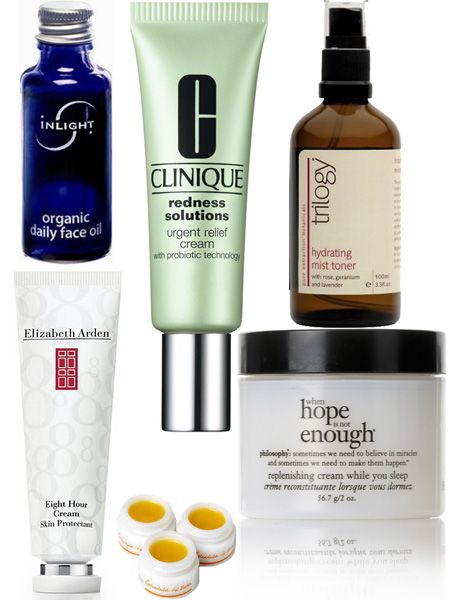 <p>As the seasons change, so can our skin. The wind, cold temperature outside and central-heating indoors can cause our skin to become dehydrated and sensitised. Click through this gallery for the best beauty buys so you can laugh in the face of the elements</p>