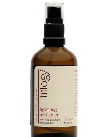 <p>Some toners can dry out your skin so make sure you're using a hydrating one that is alcohol free. A mist version can help revitalise and provide moisture, we love this natural toner by Trilogy which is perfect to use after cleansing as well as throughout the day whenever your face feels thirsty</p>

<p><strong>Trilogy Hydrating Mist Toner</strong>, £15.99, <a target="_blank" href="http://www.amazon.co.uk/Trilogy-TRH-Hydrating-Mist-Toner/dp/B000NRSDH2">amazon.co.uk</a></p>
