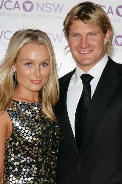 The most famous of the Aussie WAGs is Sports TV presenter, Lee who's been dating Shane Watson for four years