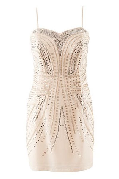 <p>This bobby dazzler of a dress ticks all the boxes and you will feel like a million dollars. It's sexy, sparkly and such a bargain that you can't go wrong. Plus you can take off the straps and wear again in the new year</p><p> </p><p>£29.99 <a target="_blank" href="http://shop.hm.com/gb/shoppingwindow?dept=DAM_KLAKJ_KLA&shoptype=S&ct=1292521206598">hm.com </a><br /></p>