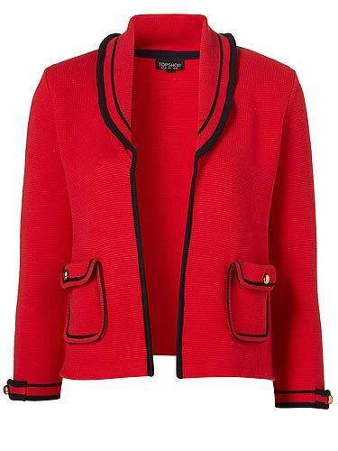 <p>How perfect is this knitted jacket? We want it in our wardrobes, and now!</p>

<p>Jacket, £46, <a href="http://www.topshop.com/webapp/wcs/stores/servlet/ProductDisplay?beginIndex=0&viewAllFlag=&catalogId=33057&storeId=12556&productId=4443214&langId=-1&sort_field=Relevance&categoryId=208525&parent_categoryId=203984&pageSize=20" target="_blank">Topshop</a></p>