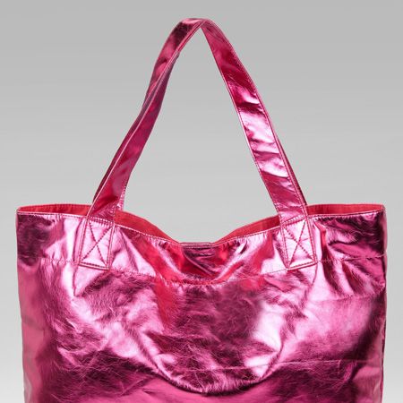 <p>We love this hot pink shopper. Arm yourself with it now and rock the colour blocking spring trend early </p>

<p>£18, Marks & Spencer</p>