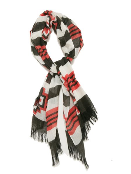 <p>This Alice By Temperley 'IT' scarf certainly warrants its name and has appeared on Emma Watson, Amanda Seyfreid and Fearne Cotton so why not steal their style</p>

<p>£55, <a target="_blank" href="http://alicebytemperley.com/shop/accessories/aztec-scarf_6675">alicebytemperley.com</a></p>