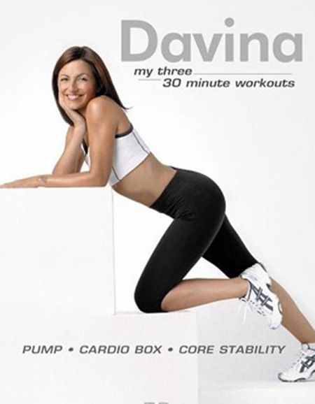 <h3>Best for:</h3>
<p> Getting long-term lean limbs with a friendly face<br /><br />Davina McCall's back with yet another workout DVD but she's not getting tired, oh no. The TV star and her loveable trainers, Mark and Jackie, motivate you with four thirty minute workouts (plus a lovely Yoga stretch section) that you can mix and match. Aerobics Fit and Kick Fit are fab flab burners while Top Fit and Bottom Fit trim and tone your arms, shoulders, legs and bum with good gut busting exercises mixed into both. <br /><br />£12.98, <a target="_blank" href="http://www.amazon.co.uk/Davina-Fit-DVD/dp/B002KSA4HE/ref=pd_sim_d_h__4">www.amazon.co.uk</a><br /><br /></p>