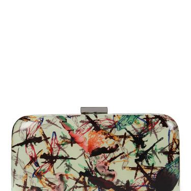 <p>Splurge on this hardcase clutch from Ted Baker- the most stylish way to store your things on a night out. The stunning new addition is part of their new dragonfly print collection, in stores now</p>

<p>£99, <a href="http://www.tedbaker.com/women%27s/new_arrivals/87338-dragonfly_hardcase_clutch/detail.aspx?pfm=browse#productdetails" target="blank">tedbaker.com</a></p>