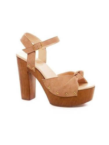 We need these sandals from Next! Not only are they the perfect springtime shade, they are just the right height that they can be worn daily without worry of falling over!
 £46, next.co.uk