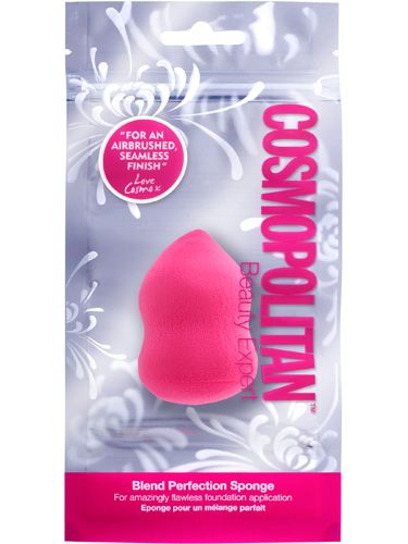 <p>The latest addition to the fabulous Cosmopolitan beauty tools family is this Blend Perfection Sponge which helps you apply your foundation and blend your base like a pro! The easy to hold sponge has a special texture which leaves an airbrushed finish so you'll look picture-perfect, literally</p>

<p>Cosmopolitan Blend Perfection Sponge, £4.95, Superdrug</p>