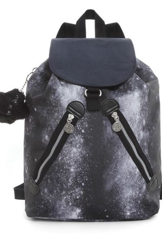 <p>Kipling has collaborated with hot designer Peter Pilotto and we're in love with the outcome! The holdalls, duffels and shoulder bags all brag a unique Milky Way print in black, yellow or petrol shades. Worth splashing the cash on!</p>

<p>Peter Pilotto Lahara backpack, £82 <a href="http://www.kipling.com/uk-en/lahara.html?show_img=K1082230500+999"target="_blank">kipling.com</a></p>