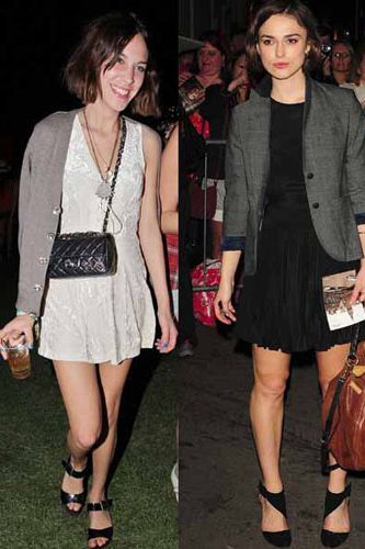<p>Trust a Brit girl to know how to keep things casual. Keira and Alexa cross over to the grey area with their loose cover-ups</p>