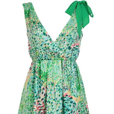 <p>Max C's summer collection is bursting with vibrant prints. This attention-grabbing dress is a work of art</p>

<p>£45, <a href="http://www.maxclondon.com"target="_blank">maxclondon.com</a></p>