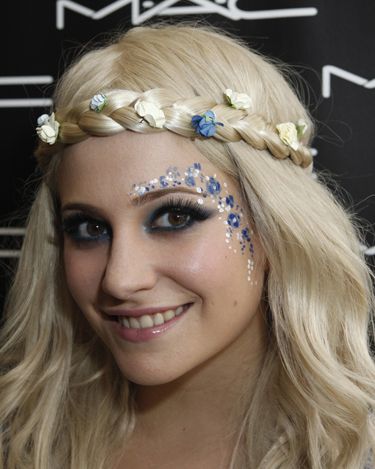 <p>Pixie, on the other hand, demonstrates the power of playful beauty; perfect for festivals and summer soirees. Fun face-painting and hair accessories can have more impact than your choice of clothing this season – take note!</p>