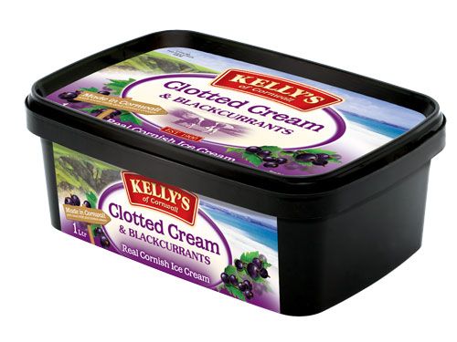 <p>Cream doesn't have to be off the menu if you're watching your weight, the deliciously smooth Clotted Cream & Blackcurrant ice cream from Kelly's of Cornwall has a refreshingly low 119 calories per 125ml serving (that's about two small coops) </p>

<p>£3.79, available at Tesco and Waitrose</p>