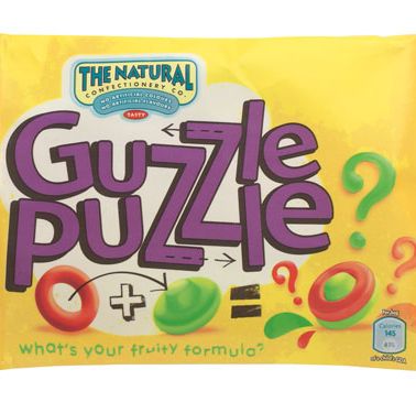 <p>Sweets don't have to be a no-no when dieting, the new Guzzle Puzzle chewy sweets from The Natural Confectionary Co contain a saintly 145 calories per bag. And not just that, they don't contain any artificial colours of falvourings – impressive!</p>
 
<p> 50p, available nationwide</p>
