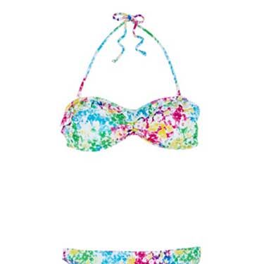 <p>This floral fancy is a work of art and is currently on sale from £21 to £17- get in there quick!</p>

<p>£17, <a href="http://www.warehouse.co.uk/sunshine-floral-bikini/Beachwear/warehouse/fcp-product/305025# "target="_blank">warehouse.co.uk</a></p>
