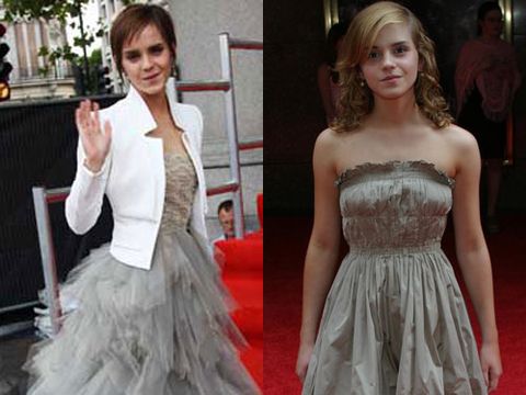 Harry Potter Stars Young And Old Emma Watson And Danielle