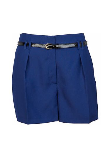 <p>Stay chic in the city with these blue belted beauts from River Island. The transitional shorts will keep you stylish from both office to bar and won't break the bank – result!</p><p>£28, <a href=" http://www.riverisland.com/Online/women/skirts--shorts/smart-shorts/blue-smart-city-shorts-609135" target="_blank"> riverisland.com </a></p> 