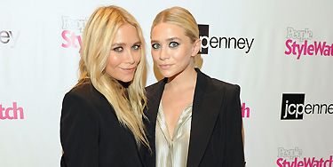 Wow! The Olsens stepped out in style this month and we could look at them all day. We adore Ashley's glam 90s look (right) and Mary Kate's super-blonde tresses. There's just one thing, we wish they'd come out to play more