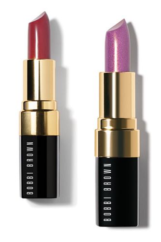 <p>Autumnal colours should be appearing in your makeup bag right now so swap summer brights for burnt reds. We love the Desert Plum Lip Color from Bobbi Brown's Marrakesh collection and if that feels too grown up, there's the fabulous Metallic Lip Color in Violet Glaze, which will have your lips looking twinkly day or night. </p>

<p>Lip Color and Metallic Lip Color, £18, <a href="http://www.bobbibrown.co.uk/cms/learn/marrakesh_chic.tmpl?cm_sp=WNGNAV-_-2508A_marrakesh">bobbibrown.co.uk</p>
