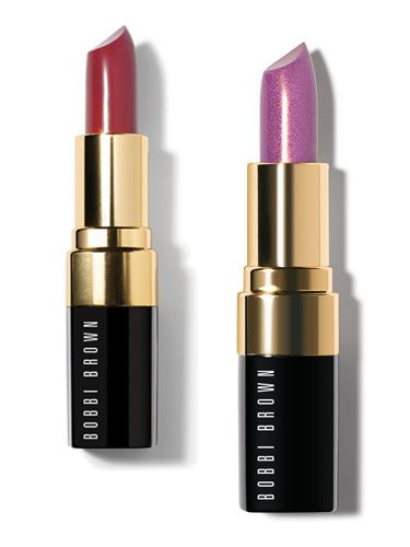 <p>Autumnal colours should be appearing in your makeup bag right now so swap summer brights for burnt reds. We love the Desert Plum Lip Color from Bobbi Brown's Marrakesh collection and if that feels too grown up, there's the fabulous Metallic Lip Color in Violet Glaze, which will have your lips looking twinkly day or night. </p>

<p>Lip Color and Metallic Lip Color, £18, <a href="http://www.bobbibrown.co.uk/cms/learn/marrakesh_chic.tmpl?cm_sp=WNGNAV-_-2508A_marrakesh">bobbibrown.co.uk</p>