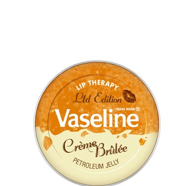 <p>If you haven't heard of this yet, where have you been?! Good ol' Vaseline has turned all sweet on us and  
reinvented itself in a Creme Brulee flavour. This indulgent little pot, that's not as sickly sweet as you might  
think by the way, is only available for a short time so grab it now before everyone else gets one </p>
<p>£2.99, exclusive to <a href="http://www.selfridges.com/en/Beauty/Categories/NEW-IN/Make-up-colour/Limited-Edition-Lip-Therapy-Creme-Brulee_481-73029548-8770624/" target="_blank">selfridges.com</a> </p>
