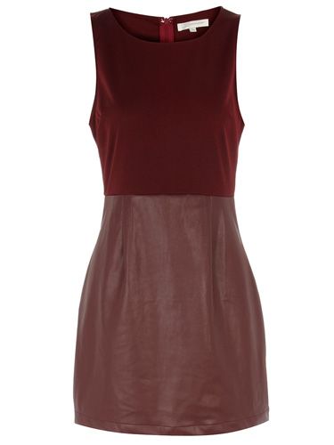 <p>If <em>Twilight</em> and <em>True Blood</em> have taught us anything this year, it's that being just a little bit devil-may-care vampish is ALWAYS a good look. Emulate the effortless style of those fanged fitties with this gorgeous red-wine leather dress; perfect for adding drama to your winter wardrobe!</p>
<p>£33, <a href="http://www.dorothyperkins.com">Dorothy Perkins</a></p>