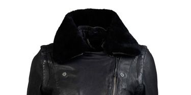 <p>What girl can possibly be without the black leather jacket? A timeless wardrobe staple, it racks up your fashion credentials without looking too try too hard! Try out this sexy version of the classic.</p>
<p>£300, <a href="http://www.muubaa.co.uk">Muubaa</a></p>
