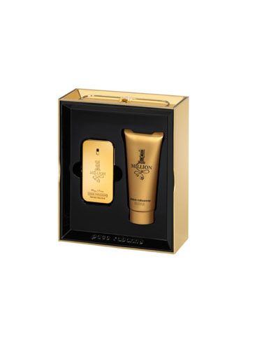 <p>The sexiest and spiciest fragrance with the finger clicking advert is the perfect gift to groom your guy to an irresistible level and smell</p>

<p>£37, <a href="http://www.boots.com/en/Paco-Rabanne-1-Million-Fragrance-Gift-Set_1217788/">
Boots</a></p>