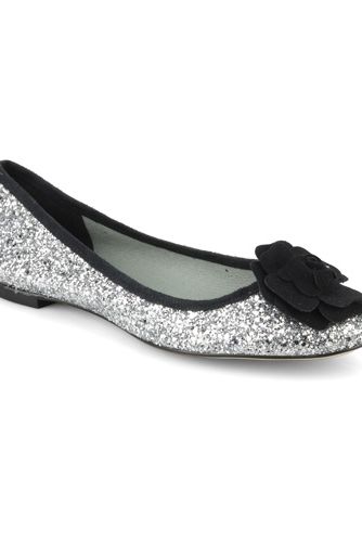 <p> Oh wow, how adorable are these sequinned ballet pumps? Combining supersized style points with some much-needed comfort factor, these little lovelies mean you have absolutely no excuse not to dazzle, whether it's on the dancefloor or just popping to the shops with the girls. 
</p>
<p>£129, Beyond Skin at <a href="http://www.sarenza.co.uk/beyond-skin">Sarenza.co.uk</a></p>
