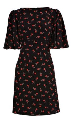 <p>Now's a good time to stock up on a few transseasonal items that will see you from winter to spring. We love this vintage-inspired frock from Oasis with loose half length sleeves</p>

<p>
Cherry print dress, was £30, now £25, <a href="http://www.oasis-stores.com///fcp-product/3470074058" target="_blank">Oasis-Stores.com</a></p>