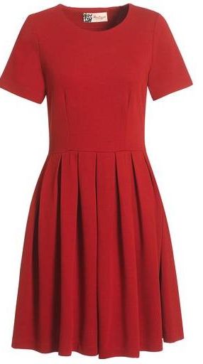 <p>Jaeger Boutique has become our go-to shop for flattering dresses and this cherry-red number is no exception. This is one of several frocks they currently have on sale which will take you seamlessly from winter into the S/S season</p>

<p>Jersey prom dress, was £115, now £65, <a href="http://www.jaeger.co.uk/index.cfm?page=1013&productid=610084B&productvarid=610084B-03100-12&refpage=Boutique-Dresses&pagesize=500&productpage=1&viewall=true" target="_blank">Jaeger Boutique</a></p>