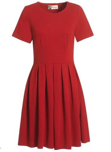 <p>Jaeger Boutique has become our go-to shop for flattering dresses and this cherry-red number is no exception. This is one of several frocks they currently have on sale which will take you seamlessly from winter into the S/S season</p>

<p>Jersey prom dress, was £115, now £65, <a href="http://www.jaeger.co.uk/index.cfm?page=1013&productid=610084B&productvarid=610084B-03100-12&refpage=Boutique-Dresses&pagesize=500&productpage=1&viewall=true" target="_blank">Jaeger Boutique</a></p>