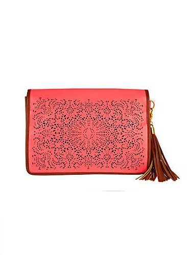 <p>Oh hello gorgeous clutch bag, come to mama! Warning: If you get this before us, we shall hunt you down</p>

<p>Laser cut clutch, £28, <a href="http://www.riverisland.com/Online/women/bags--purses/clutch-bags/neon-pink-laser-cut-clutch-612619" target="_blank">River Island</a></p>