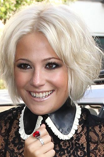 <p>We barely recognised Pixie Lott with her new shaggy bob! In true pop star style, she's reinvented her previously hippy-chick look with a sexier, grownup guise</p>