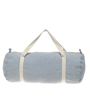 <p>As denim sets to reign the season, you'll be a real gym hottie with this chic duffle bag.</p>
<p>American Apparel denim duffle bag, £38, <a href="http://www.asos.com/American-Apparel/American-Apparel-Denim-Duffle-Bag/Prod/pgeproduct.aspx?iid=2119957&SearchQuery=denim&Rf-800=-1,55&Rf-700=1000&sh=0&pge=0&pgesize=200&sort=-1&clr=Lightvintagedenim" target="_blank">Asos</a></p>