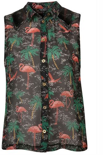 <p>How pretty is this shirt? We love the flamingo print and the sheer material. We'll be channeling our inner Alexa Chung and wear this with cute shorts and brogues</p>
<p>£32, <a href="http://www.topshop.com/webapp/wcs/stores/servlet/ProductDisplay?beginIndex=0&viewAllFlag=&catalogId=33057&storeId=12556&productId=4551025&langId=-1&sort_field=Relevance&categoryId=277012&parent_categoryId=208491&pageSize=20" target="_blank">Topshop</a></p>