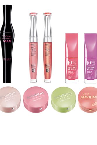 <p>Macaroons, cupcakes and sugared icing is what inspired the Bourjois collection this spring making this a playful, mischievous lot to add to your beauty bag</p>
<p><strong>Copy the catwalk:</strong> Bring out your cheeky, feminine side with sparkling hues for your eyes, lips and cheeks - this was the fresh look seen on Peter Pilotto runways. Welcome to the new, modern romantic</p>
<p>Available from April at Boots and Superdrug</p>
<p> </p>