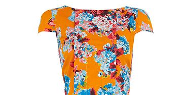 <p>Whilst the weather mightn't be tropical, the print on this lovely lantern dress sure is! The ideal starter shape before trying out this season's peplum, we can't wait to rock this fun frock!</p>
<p>Multi floral pleat dress, £42, <a title="Dorothy Perkins" href="http://www.dorothyperkins.com/webapp/wcs/stores/servlet/ProductDisplay?beginIndex=0&viewAllFlag=&catalogId=33053&storeId=12552&productId=4733428" target="_blank">Dorothy Perkins</a></p>
<p> </p>