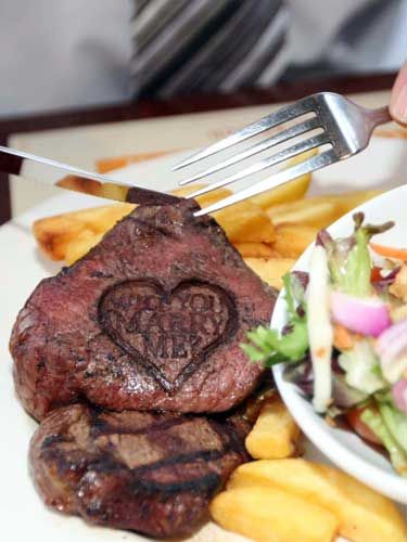 <p><strong>Wednesday 29 February</strong></p>
<p>It's a leap year this year so you know what that means – women have free reign to propose to their other halves and Cosmo have come across this rather, erm, different way to propose to you man with Beefeater Grill's leap year proposal steak.<br /> <br />Yes, you heard us right, <a href="http://www.beefeatergrill.co.uk/beefeater.html" target="_blank">Beefeater Grill</a> is launching a special proposal steak for leap year. Any women wishing to propose to their partners on February 29th can do so with a specially branded 'Will you marry me?' steak. <br /><br />The most ridiculous way to propose ever? Probably, but it did make us chuckle.</p>
