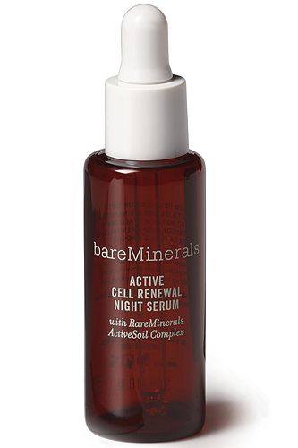 <p>Get your skin working over-time, especially at night! Right now we are OBSESSED with bareMinerals' Active Cell Renewal Night Serum, you simply put a drop in your hand before you go to bed, smooth over your face and décolletage, and voila, you wake up with radiant looking skin. The serum sheds dead, dull cells throughout the night. Serious skincare!</p>
<p>Priced at £38 available at <a title="http://bareminerals.co.uk/" href="http://bareminerals.co.uk/" target="_blank">bareMinerals.co.uk</a></p>
<p> </p>