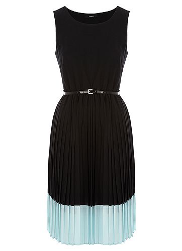 <p>Betcha thought this dress was designer, right? Wrong! It's from the most stylish supermarket in town: ASDA. We won't tell anyone if you don't...</p>
<p>Pleated dress, £20, <a title="ASDA" href="http://direct.asda.com/george/womens/evening-dresses/belted-pleat-dress/GEM147102,default,pd.html" target="_blank">ASDA</a></p>