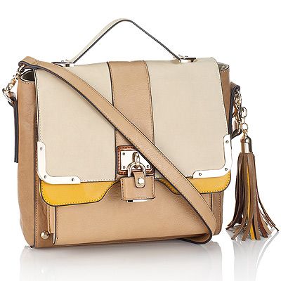 <p>Accessorize has launched a new collection of premium luxe bags, inspired by traditional satchels and chic ladylike totes for a grown arm candy. Sharp designer-inspired styling makes piece stand out from the crowd.</p>
<p>Tassel structure stachel, £55, <a title="Accessorize" href="http://www.accessorize.com/en/restofworld/kensington-satchel/invt/18939622/" target="_blank">Accessorize</a></p>