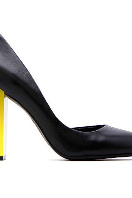 <p>Werelse for Mango Touch hits selected stores and online on April 15th and we want the lot. Here's a sneaky preview...</p>

<p>Black shoe with yellow heel, £79.99, <a title="Mango" href="http://www.mango.com/" target="_blank">Mango.com</a></p>