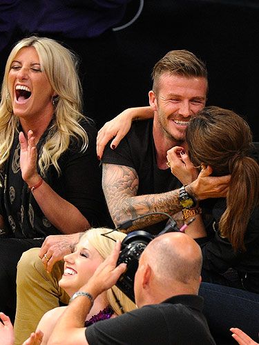<p>We've never been more jealous of Victoria Beckham. Not only does she get to snog David Beckham (on a daily basis!), she also gets to kiss him on the kiss-cam too!</p>